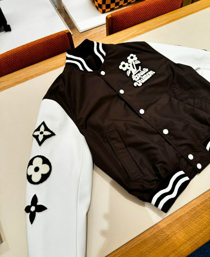 Embroidered Varsity Jacket