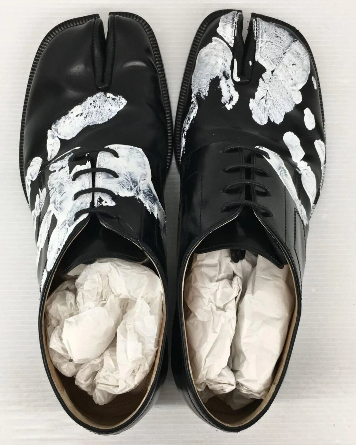 Maison margiela Tabi Hand painted urbanluxe