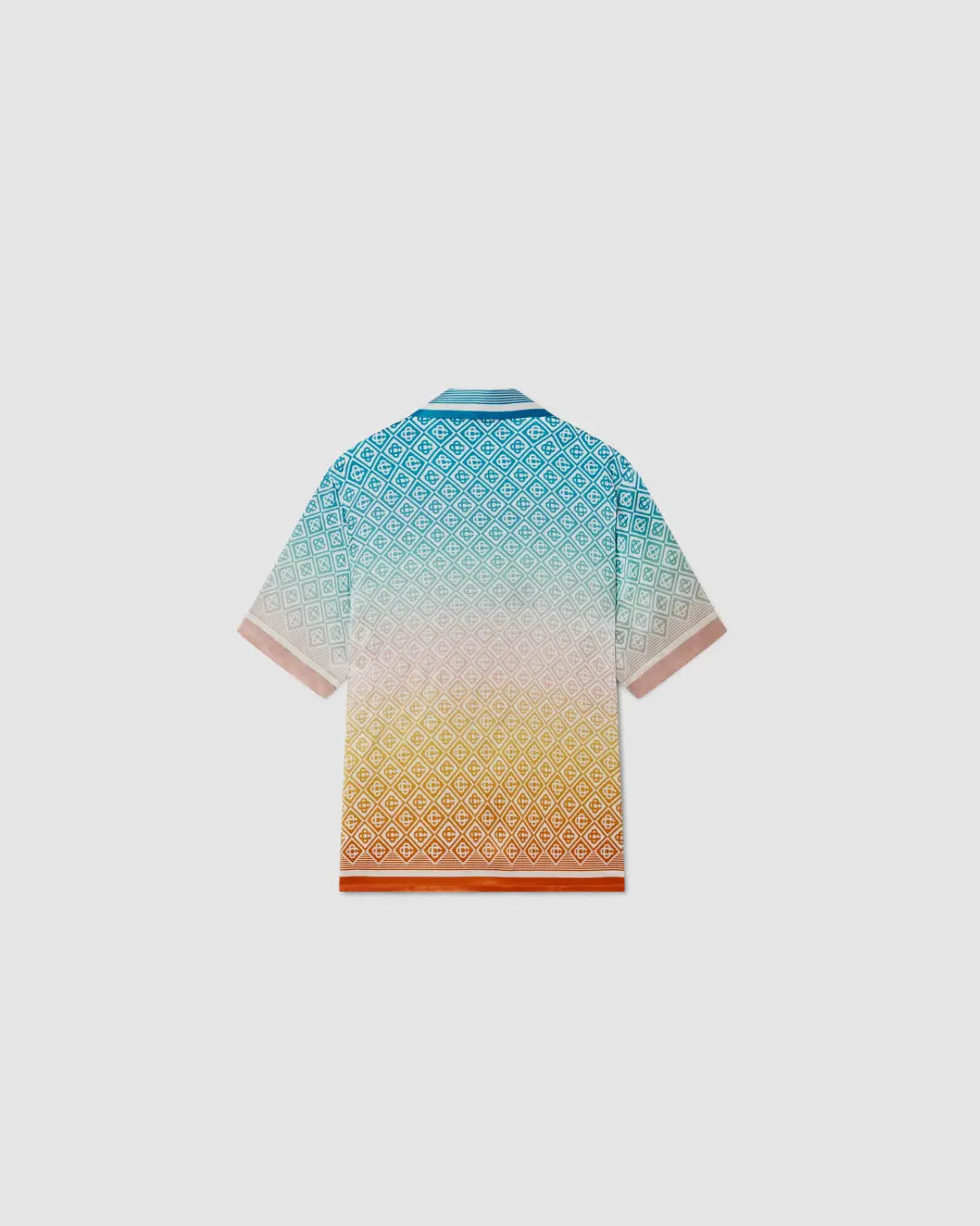 Casablsnca Gradient Monogram Silk Shirt urbanluxeclo