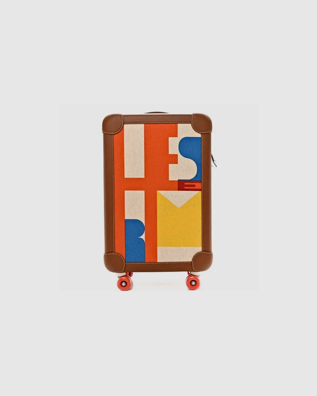 HERMES Canvas Taurillon Regate RMS Rolling Trolley Luggage Multicolor urbanluxeclo