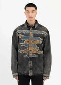 Y/PROJECT
Vintage Black Paris Best Patch Denim Shirt urbanluxeclo