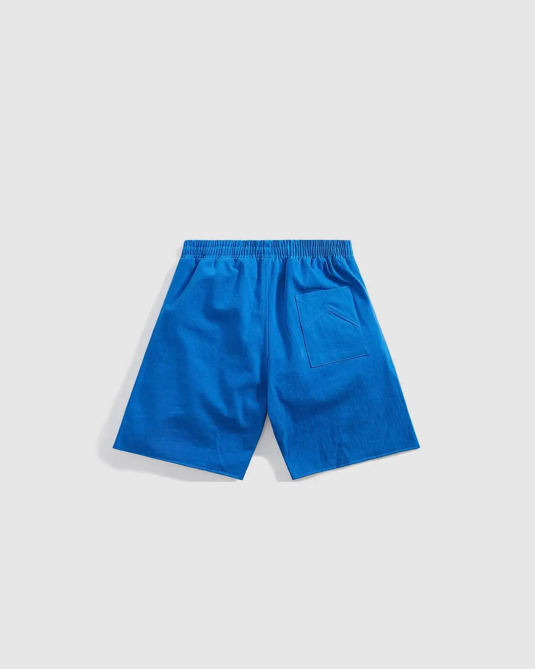 Rhude Embroidered Twill Logo Shorts blue urbanluxe