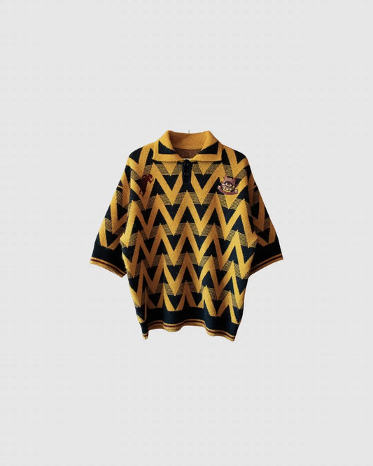 House of Error knitted Jersey Top Wrighty urbanluxeclo