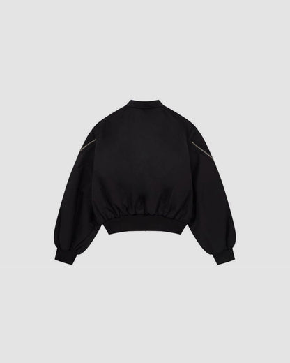 Mowalola MY City Bomber 'Black urbanluxeclo