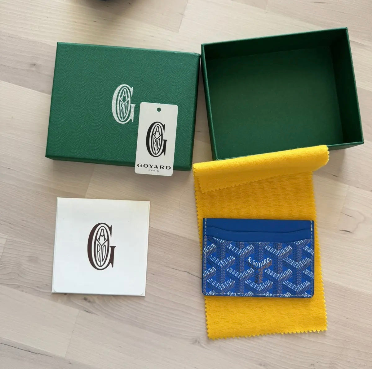 Goyard Goyardine Saint Sulpice Card Holder