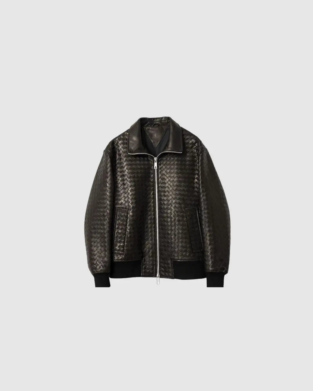 Bottega Veneta Intrecciato Leather Blouson My Store