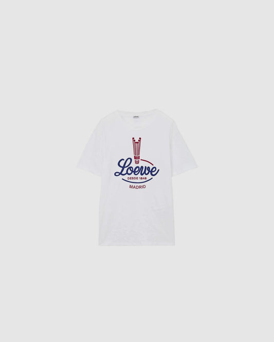 Loewe Cotton Graphic Logo T-Shirt