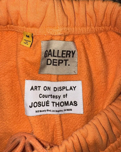 Gallery dept Flare Sweat pants orange urbanluxe