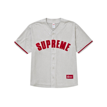 Supreme Ultrasuede Mesh Baseball Jersey