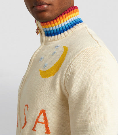 Casablanca Knit Casa Club Jacket