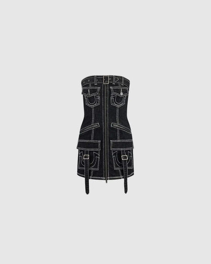 True Religion 2025 Spring New Arrivals Women's Retro Dress urbanluxeclo