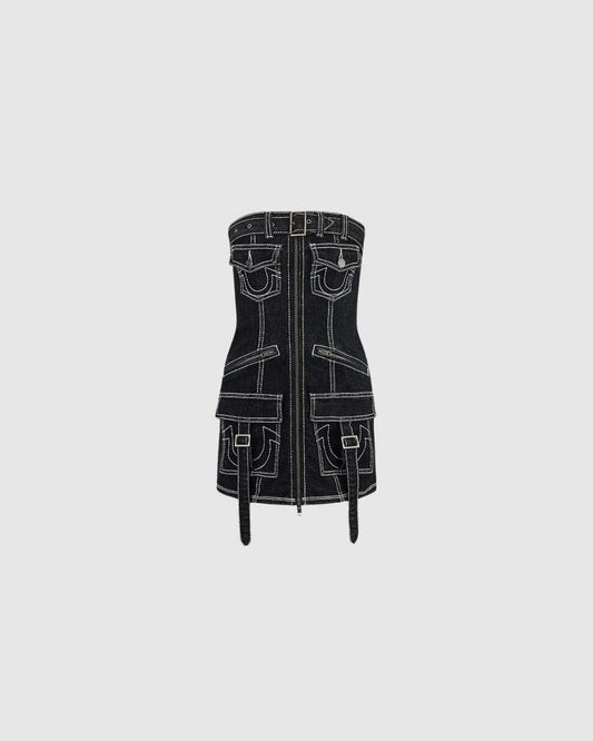 True Religion 2025 Spring New Arrivals Women's Retro Dress urbanluxeclo