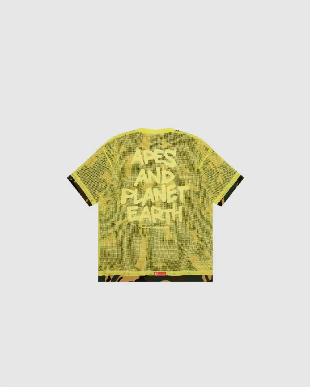 A Bathing Ape AAPE Moonface mesh camo layered tee urbanluxeclo