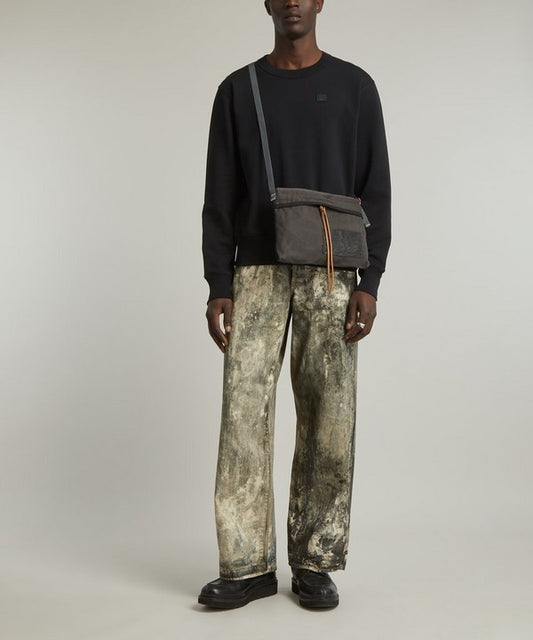 Acne Studios Loose Fit Splatter Jeans