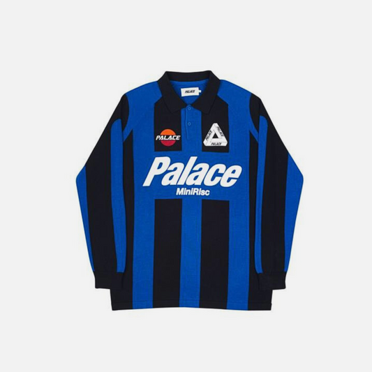 Palace Palazzo Knit Blue/Black