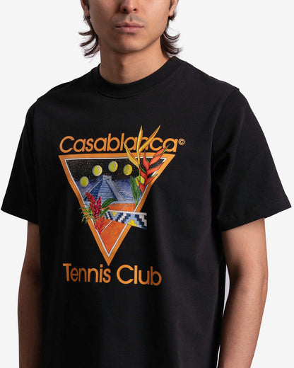 Casablanca Tennis Club Icon Printed T-Shirt