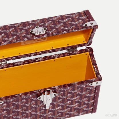 Goyard Goyardine Cassette Trunk