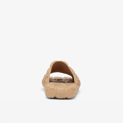 Fendi Cloud Camellia-coloured rubber slides