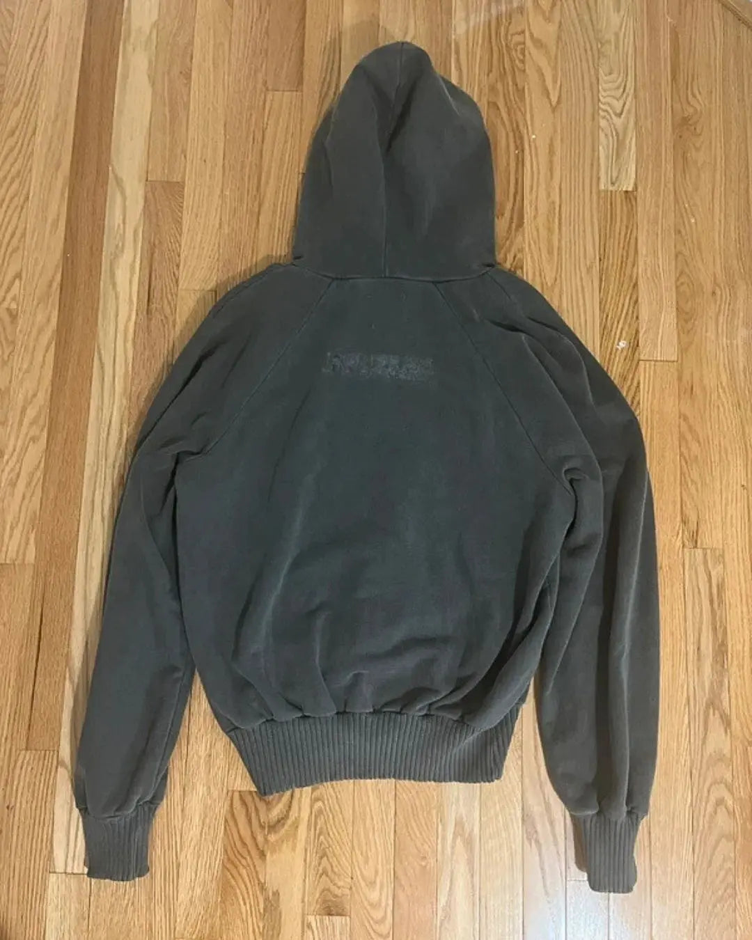 House of Error Wool Chain-Quilt Hoodie urbanluxeclo