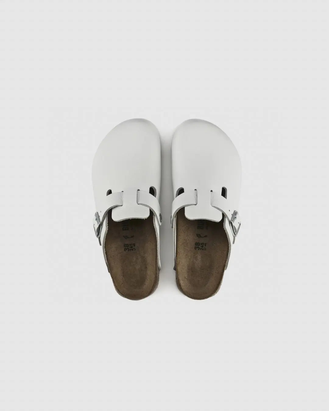 Birkenstock Boston Oiled Leather Clogs white urbanluxe