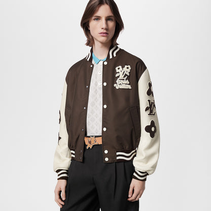 Embroidered Varsity Jacket