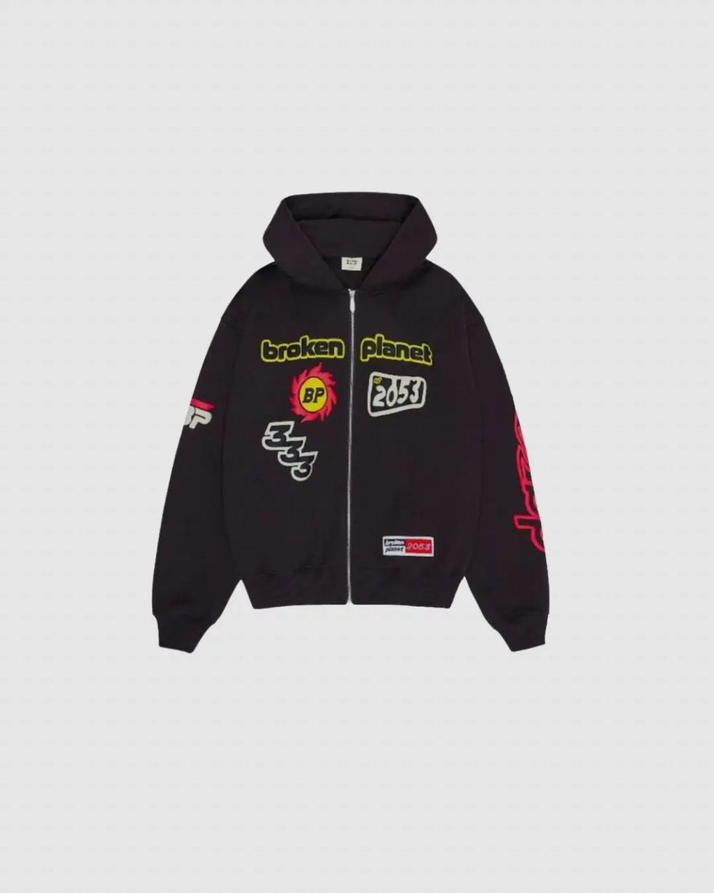 Broken Planet Performance Zip Up Hoodie urbanluxeclo