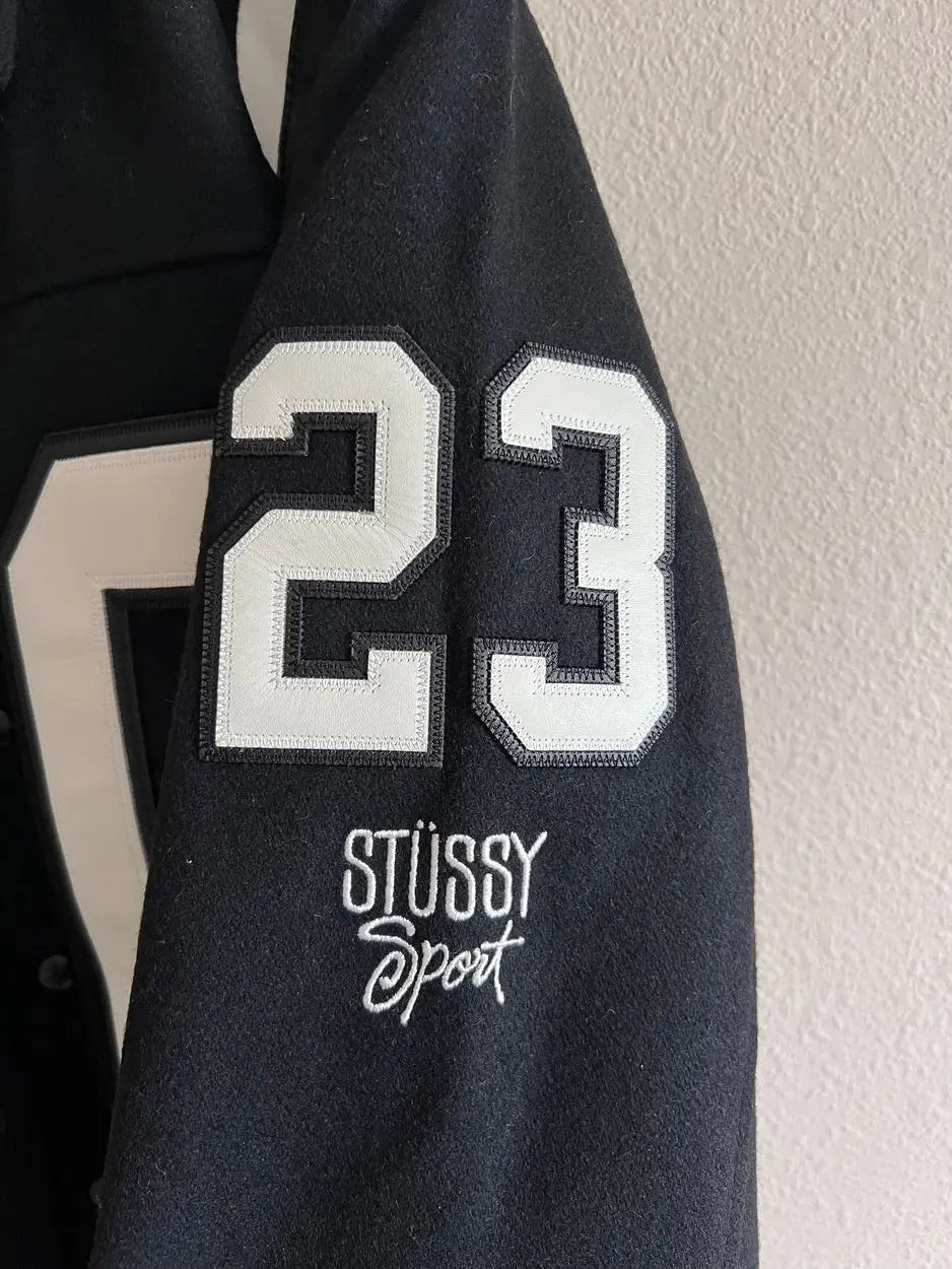 Stussy 80s Wool Varsity Jacket urbanluxe