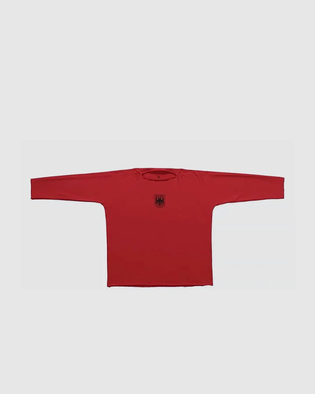 Kanye West Vultures Yeezy Merch Long Sleeve Shirt Red urbanluxeclo