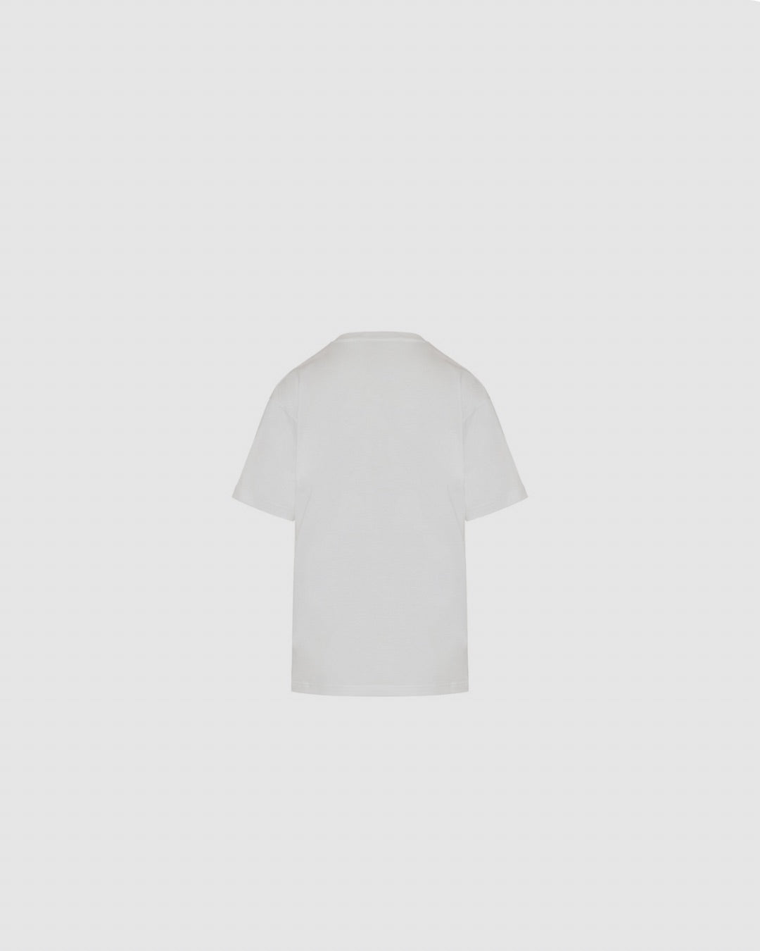 Gucci Web stripe printed cotton t-shirt