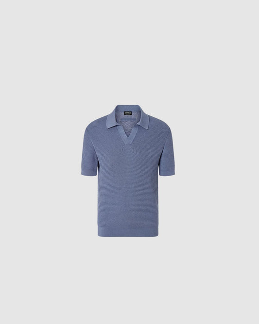 Zenga Lilac Premium Cotton Polo Shirt