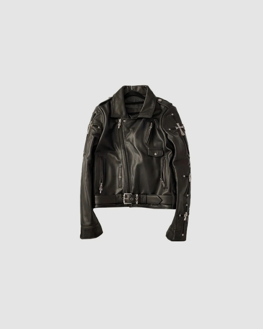 Chrome Hearts Leather Jacket