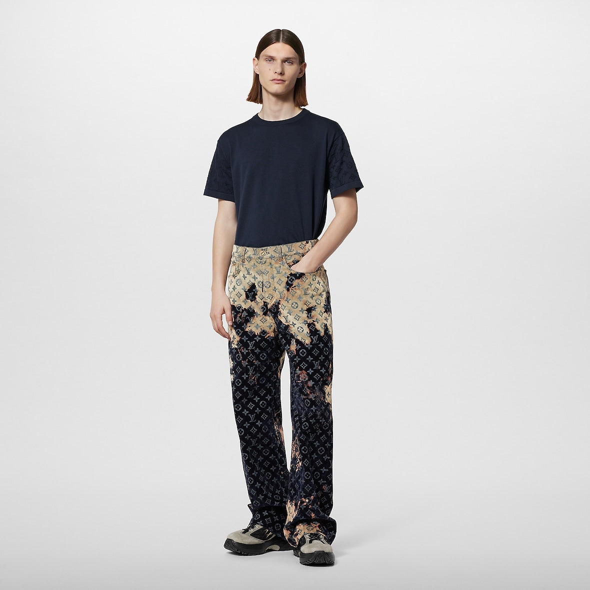 Louis Vuitton Monogram Denim pants