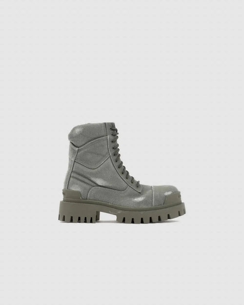 Balenciaga Strike canvas ankle boots urbanluxeclo