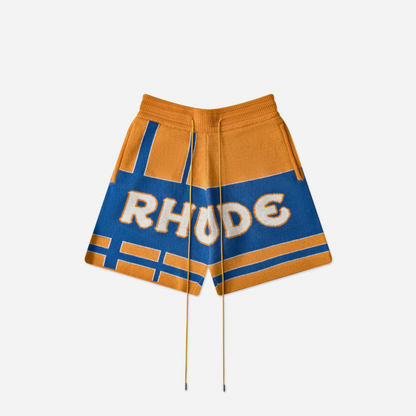 Rhude Palm Jacquard Knit Shorts