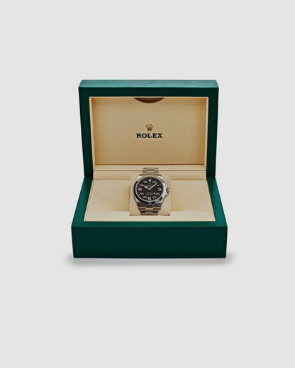 Rolex Air-King 126900 Stainless Steel Black Dial