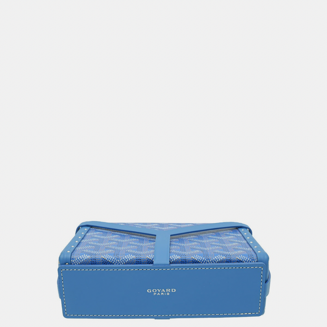 Goyard Minaudiere Goyardine trunk