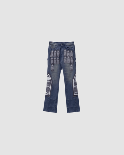 Who Decides War Patched Arc Pants In Purple