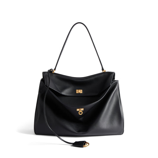 Balenciaga Women’s Rodeo Handbag in Black