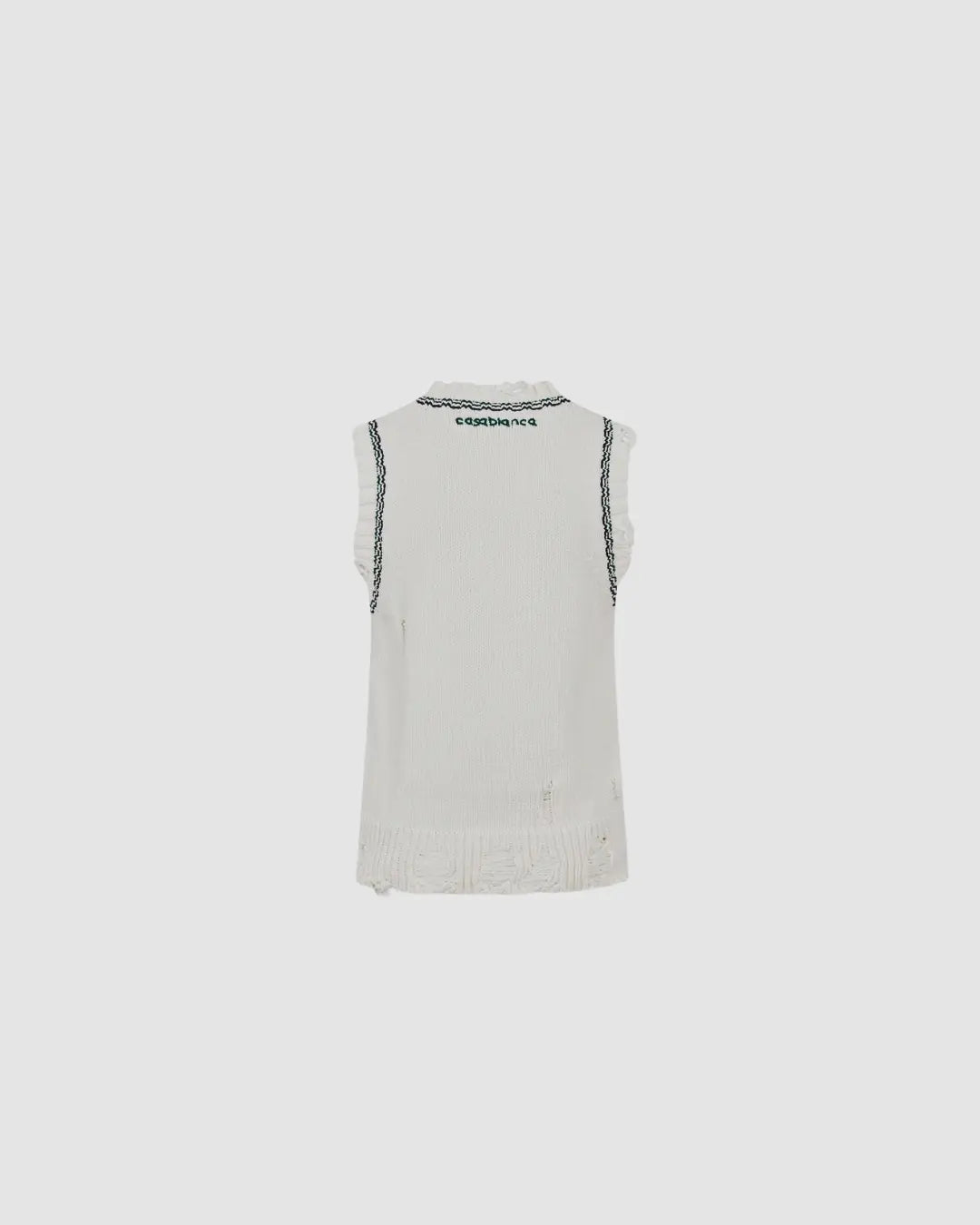 Casablanca Intarsia baseball Top urbanluxeclo