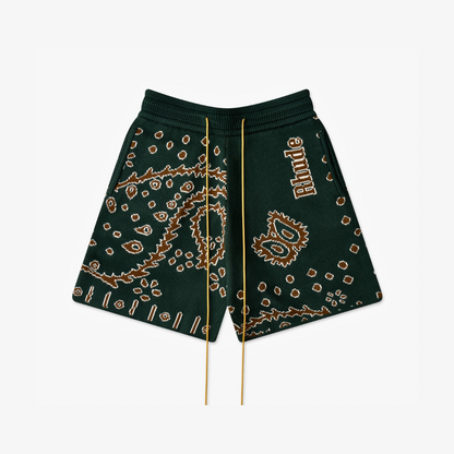 RHUDE Knit Bandana Shorts