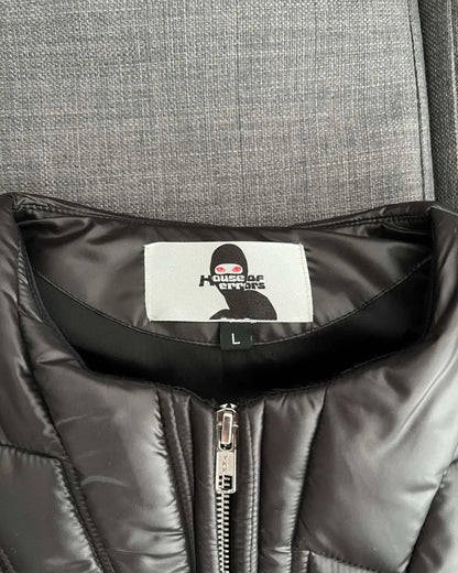 House Of Error Seeing Puffer jacket - BLACK urbanluxeclo