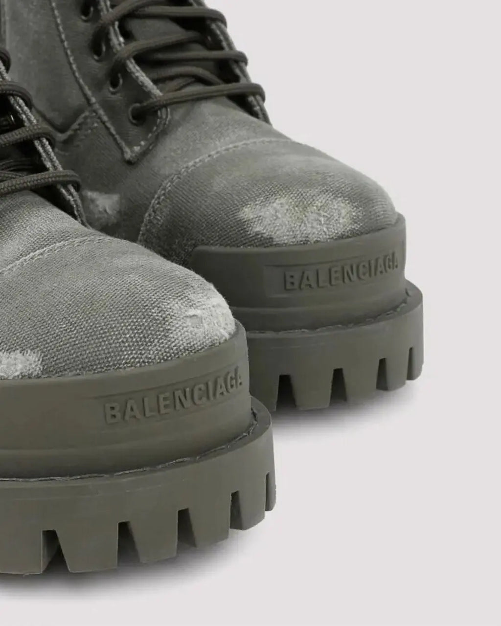 Balenciaga Strike canvas ankle boots urbanluxeclo