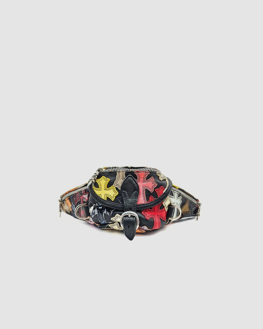 Chrome Hearts Leather Multi Color Snat Mini Bag