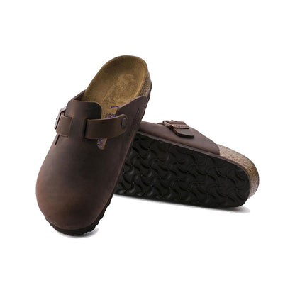 Birkenstock Boston Oiled Leather Clogs