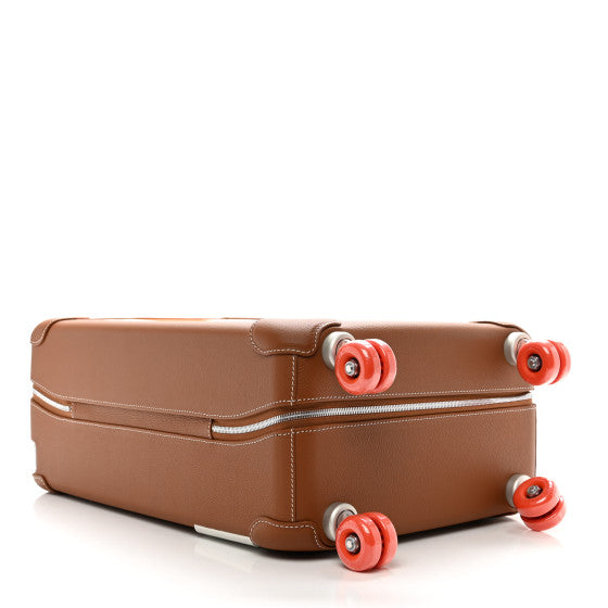 HERMES Canvas Taurillon Regate RMS Rolling Trolley Luggage Multicolor