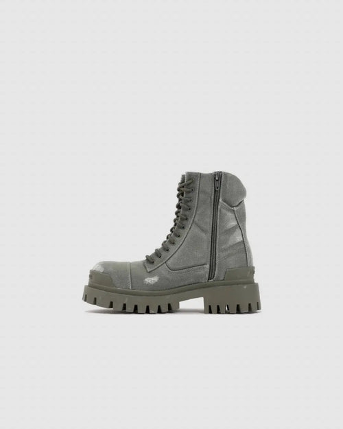 Balenciaga Strike canvas ankle boots urbanluxeclo