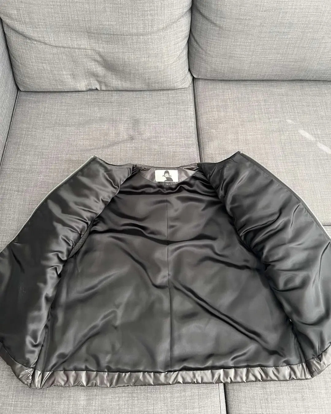 House Of Error Seeing Puffer jacket - BLACK urbanluxeclo