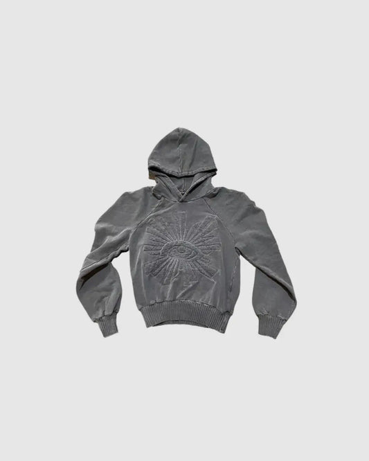House of Error Wool Chain-Quilt Hoodie urbanluxeclo