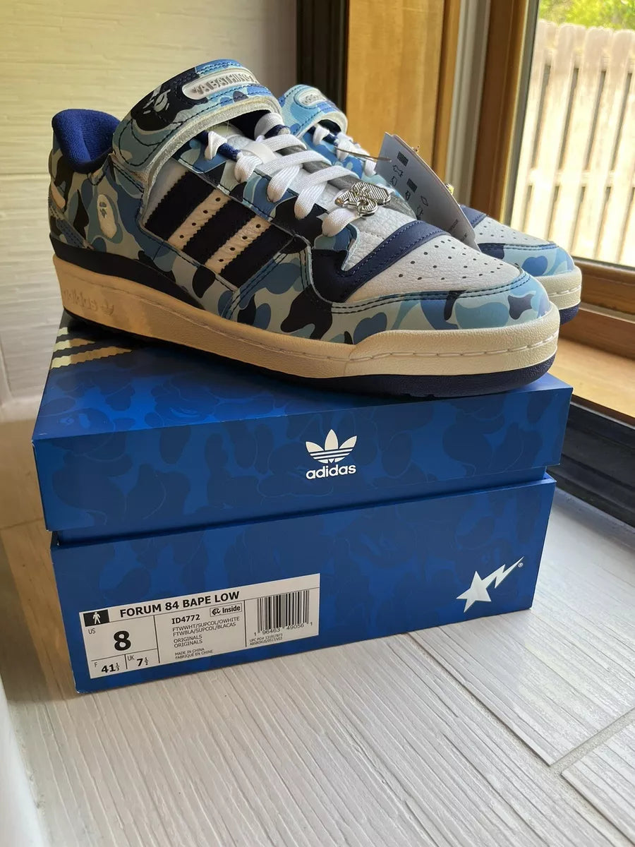 BAPE X Adidas Forum 84 Low 30th Anniversary