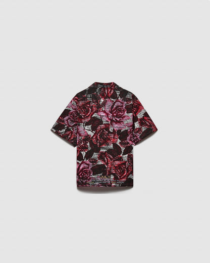 Prada Timecapsule printed cotton shirt